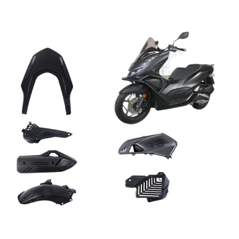 Zaštitni kućište za Honda PCX160 motocikl, ABS, brend JS, stil: kaciga za motocikl