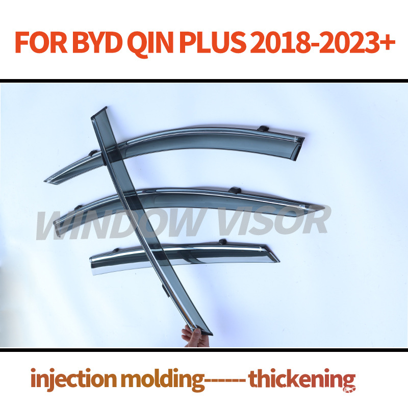 BYD Qin Plus vizir za prozor, PC materijal, kompatibilan s 2023+, montaža posebnom ljepilnom pastom