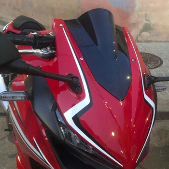 Prednje staklo za motocikl Honda CBR400R/CBR500R (2019–2023) - PC plastika, vjetrobran, model CBR400R/CBR500R 2019–2023