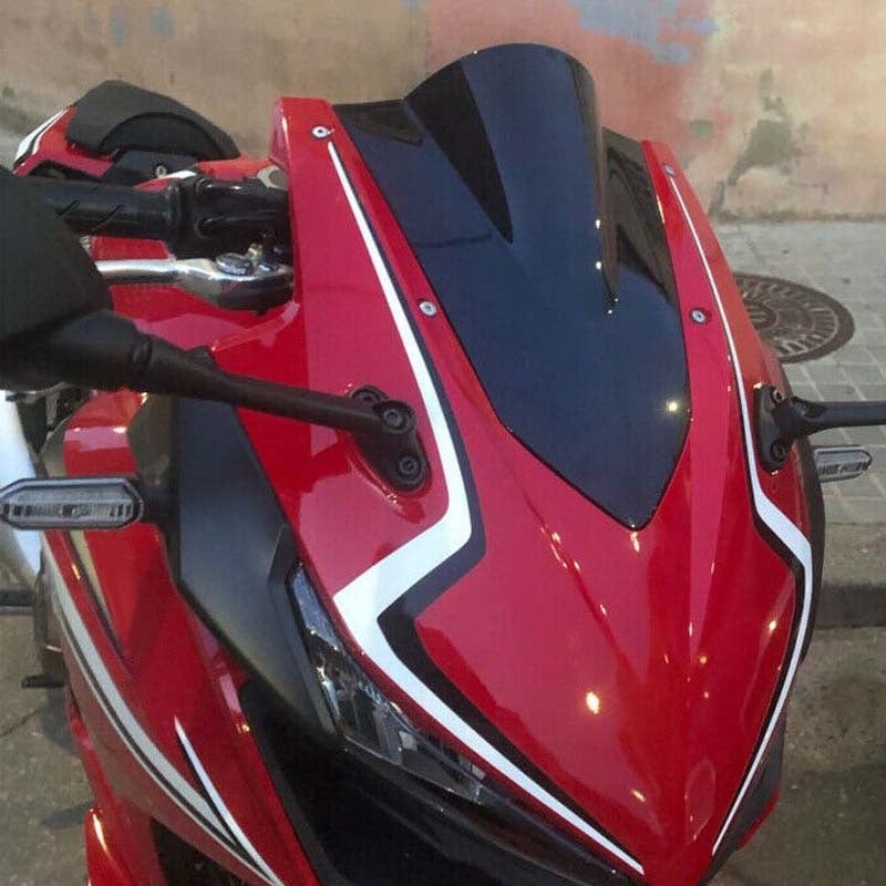 Prednje staklo za motocikl Honda CBR400R/CBR500R (2019–2023) - PC plastika, vjetrobran, model CBR400R/CBR500R 2019–2023