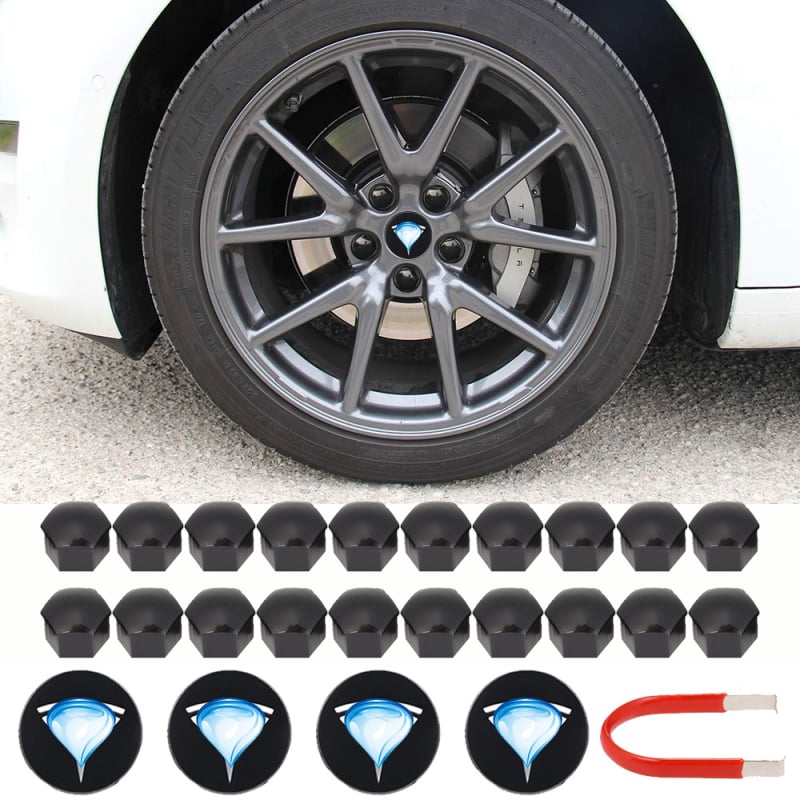 Tesla Model 3 hub cap centar poklopac modul za modifikaciju – materijal: aluminij ABS, marka: Other, podrijetlo: Shenzhen