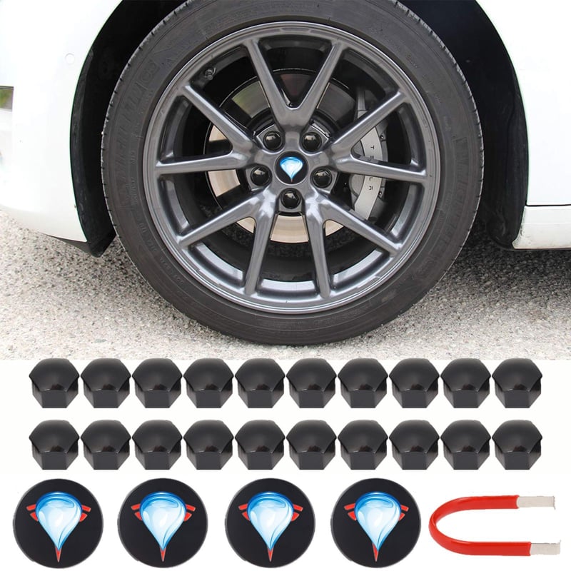 Tesla Model 3 hub cap centar poklopac modul za modifikaciju – materijal: aluminij ABS, marka: Other, podrijetlo: Shenzhen