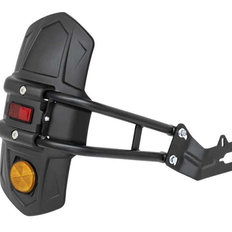 Заден калник за мотоциклет – анти-въглеродна стоманена фибър калник, PP материал, разширен дизайн, персонализирана обработка, съвместим с Honda, Kawasaki, Yamaha и BMW