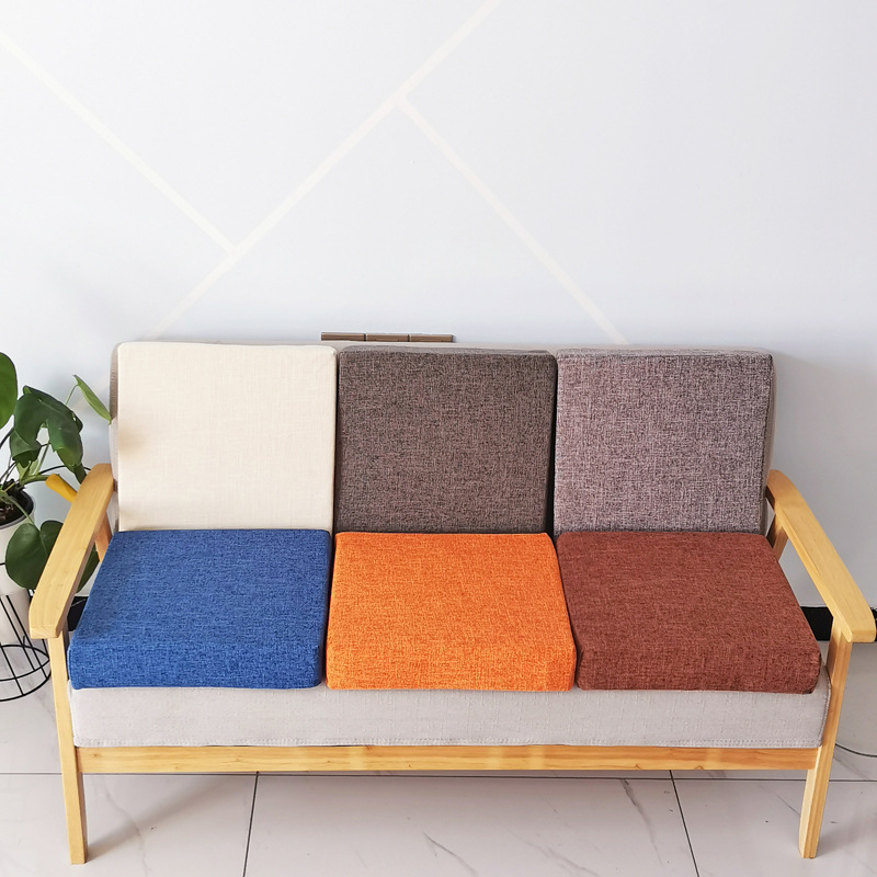 Jastuk za kauč s punilom od pjene i poliesterskog vlakna, jednofarbeni uzorak, moderan minimalistički stil, za dnevni boravak, spavaću sobu, radnu sobu, ured, restoran i balkon