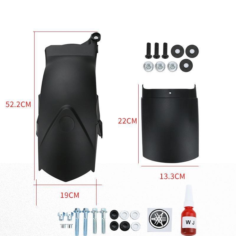 ABS plastični stražnji blatnik za Yamaha NMAX155, model 6668, debelog dizajna