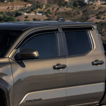 Kišni štit za prozor Toyota Tacoma – ABS, Model 2, Bez prilagođavanja, Bez logotipa