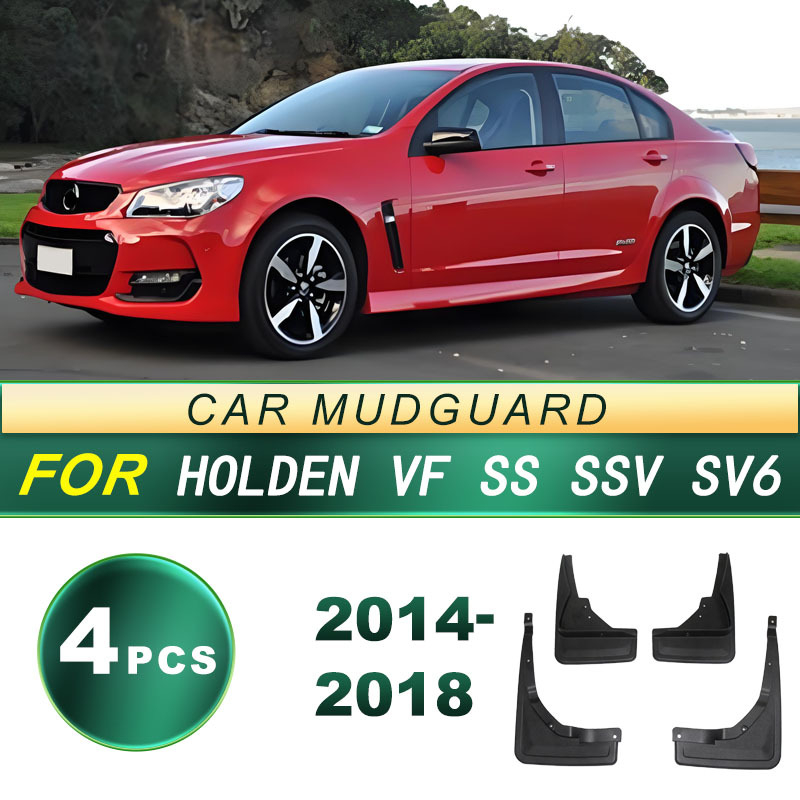 Protecție noroi pentru pneuri Holden VF SS SSV SV6 (2014–2018), plastic PP moale