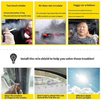 BYD M9 Zaštita prozora kišnog štita – Akril, ljepilo montaža, kompatibilno BYD M9, Mogućnost prilagodbe