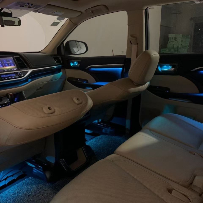 Podna svjetla za Toyota Highlander 2015–2021, Starry Sky, tehnički plastici