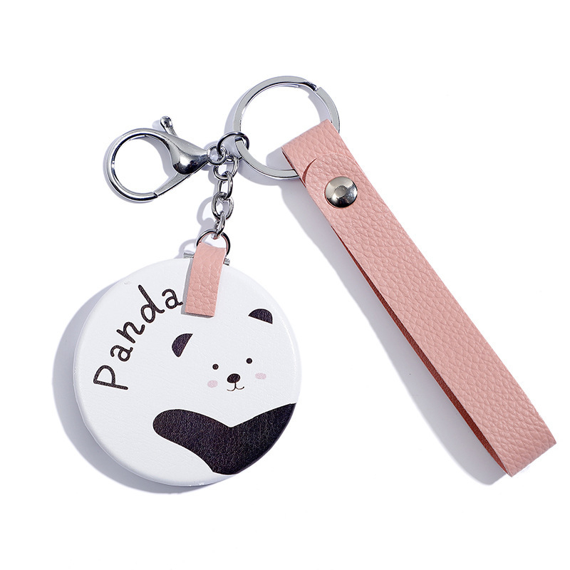 Sklopivi ogledalni ključ s ispisom logotipa i mogućnošću prilagodbe; ABS okvir, srebrno ogledalo; pogodno za spavaću sobu, kupaonicu i poslovne prostore