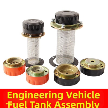 Poklop olejovej nádrže nakladača s filtrovacou sieťou pre kompaktné nakladače