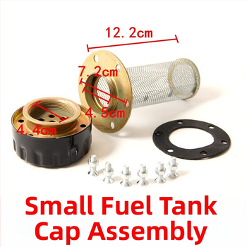 Poklop olejovej nádrže nakladača s filtrovacou sieťou pre kompaktné nakladače