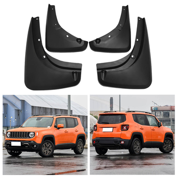 Branik kotača Jeep Renegade, PP mekani plast, zaštita od blata, prilagodljiv, 2015-2025