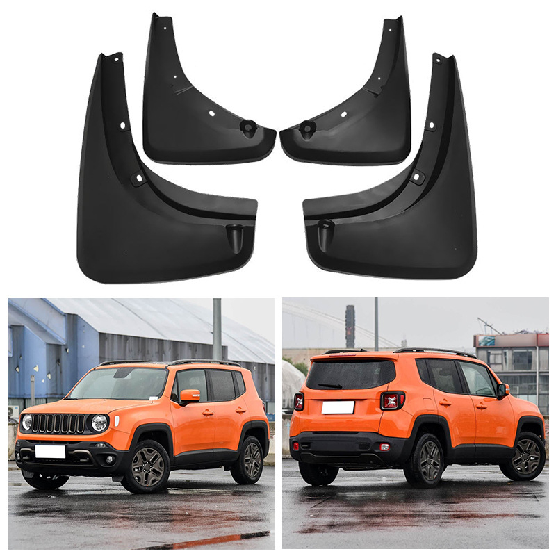 Branik kotača Jeep Renegade, PP mekani plast, zaštita od blata, prilagodljiv, 2015-2025