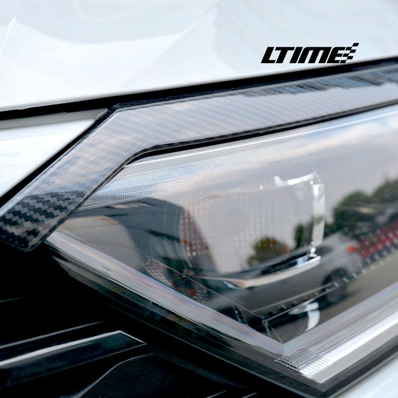 Benzi decorative pentru sprâncenele farurilor VW Sagitar 2019–2021, Osin, ABS