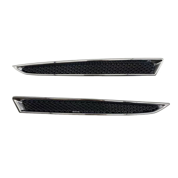 Ford Escape panou decorativ pentru far cu bandă electroplacată lucioasă pentru grila inferioară, pereche stanga-dreapta