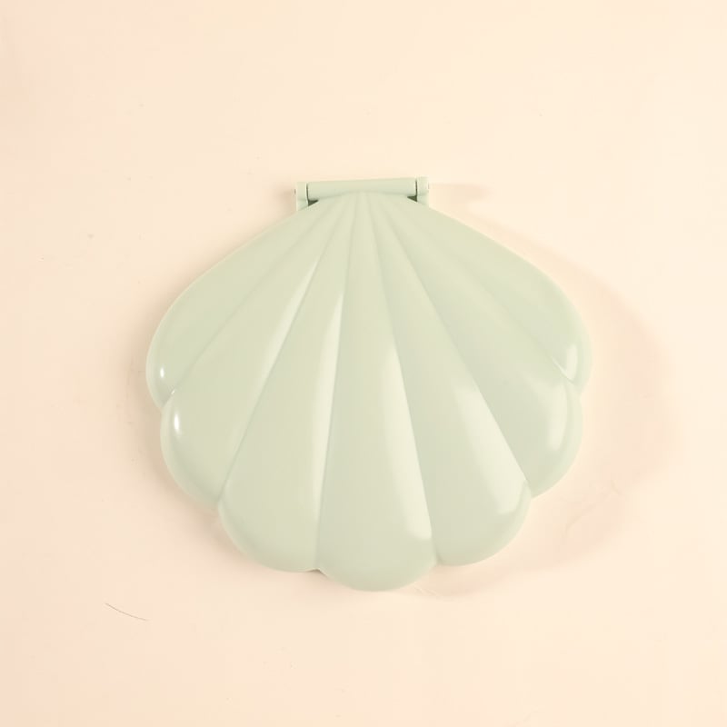 Καλλυντικός καθρέφτης με διπλή όψη και αναδιπλούμενος — φορητός ABS περίβλημα, αλουμινένια επιφάνεια καθρέφτη, εκτύπωση λογοτύπου, δυνατότητα προσαρμογής