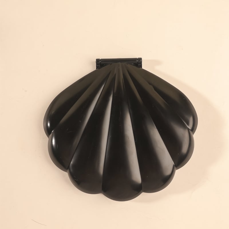 Καλλυντικός καθρέφτης με διπλή όψη και αναδιπλούμενος — φορητός ABS περίβλημα, αλουμινένια επιφάνεια καθρέφτη, εκτύπωση λογοτύπου, δυνατότητα προσαρμογής