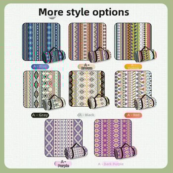 Piknik matrac kempingezéshez - vízálló, nedvesség- és hőszigetelő külső matrac, Oxford anyag, súly 1240 g, modell A-10, 10–15 főre