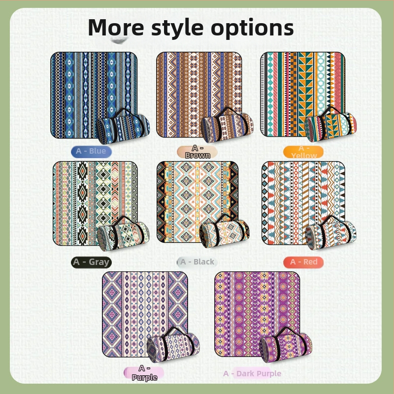 Piknik matrac kempingezéshez - vízálló, nedvesség- és hőszigetelő külső matrac, Oxford anyag, súly 1240 g, modell A-10, 10–15 főre