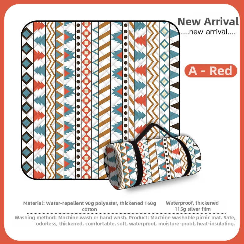 Piknik matrac kempingezéshez - vízálló, nedvesség- és hőszigetelő külső matrac, Oxford anyag, súly 1240 g, modell A-10, 10–15 főre