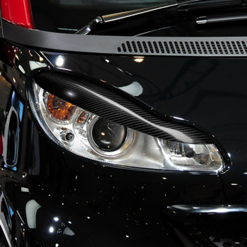 Karbonske vlaknaste obrve za svjetla Smart W451 (2007-2014) - Modifikacija; Marka: RRX carbon; Model: RRX-BMW-182; Materijal: karbonsko vlakno