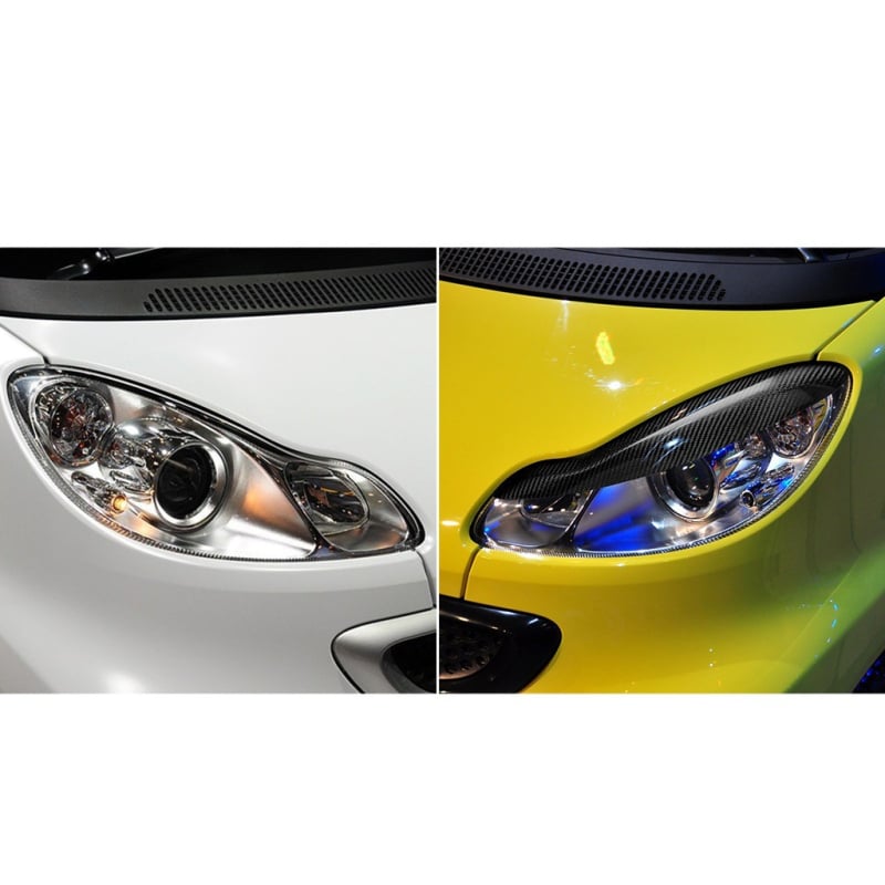 Karbonske vlaknaste obrve za svjetla Smart W451 (2007-2014) - Modifikacija; Marka: RRX carbon; Model: RRX-BMW-182; Materijal: karbonsko vlakno