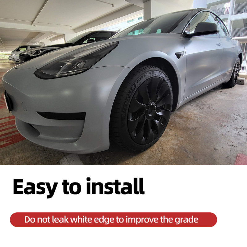 Пластмасов 4-частен комплект капачки за джанти за Tesla Model 3 (2018-2021)