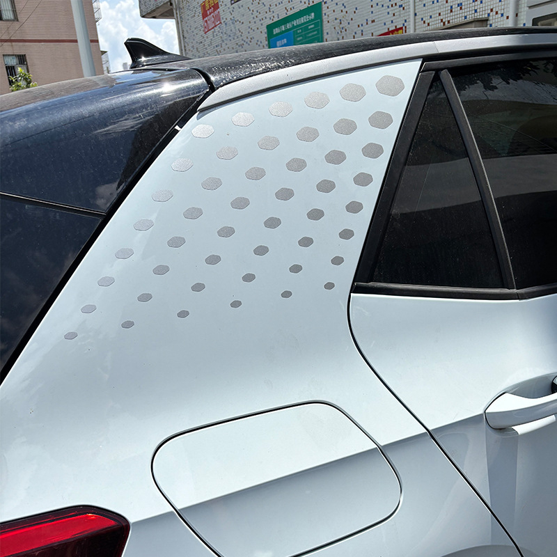 Autocolante auto - Decor frontal reflectiv, Transfer PVC personalizat cu decupaj, JLC280