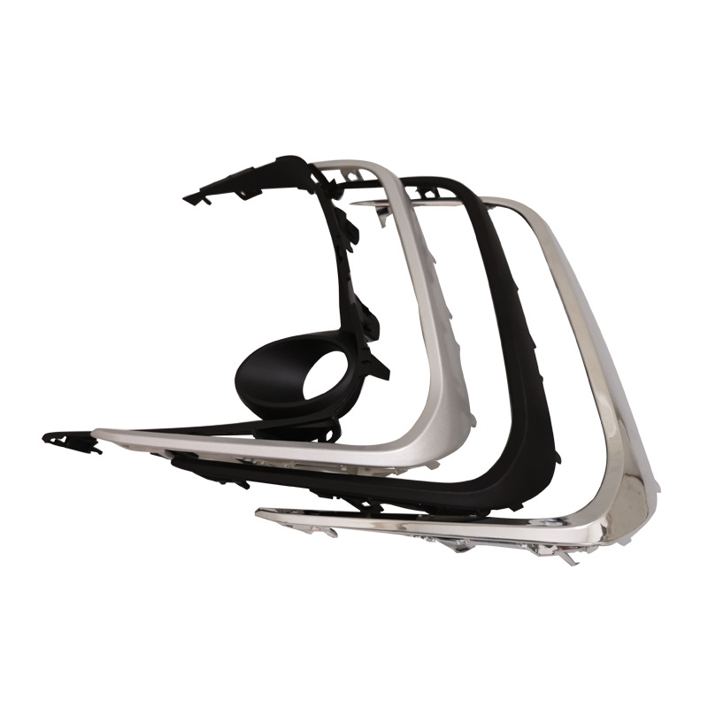 Set capace faruri față Toyota Corolla 2019-2023: capac far stânga și dreapta, ramă a barei față, sprânceană far, bandă decorativă și bandă luminoasă