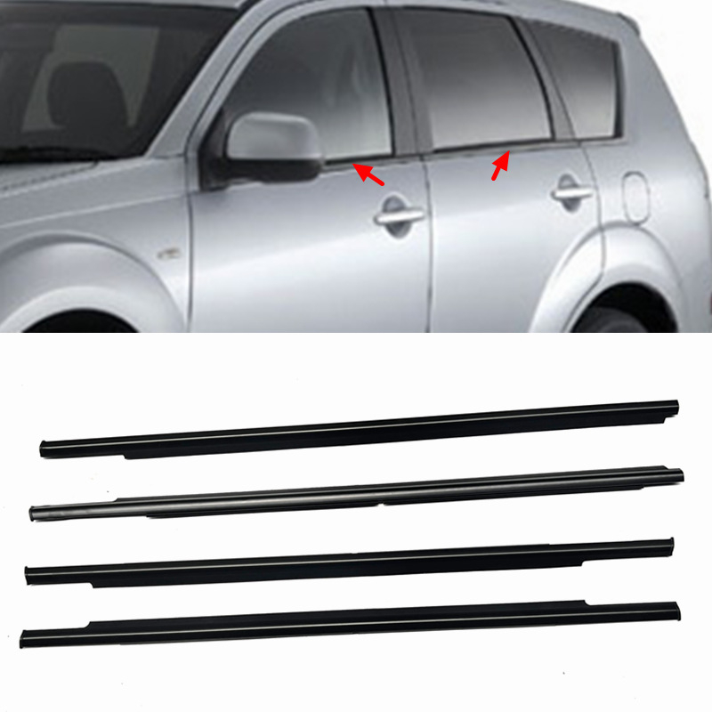 Дверен кант за стъкло на Mitsubishi Outlander EX (2006-2012) – GAKOLA пластмасов, CW4W CW5W CW6W CW8W