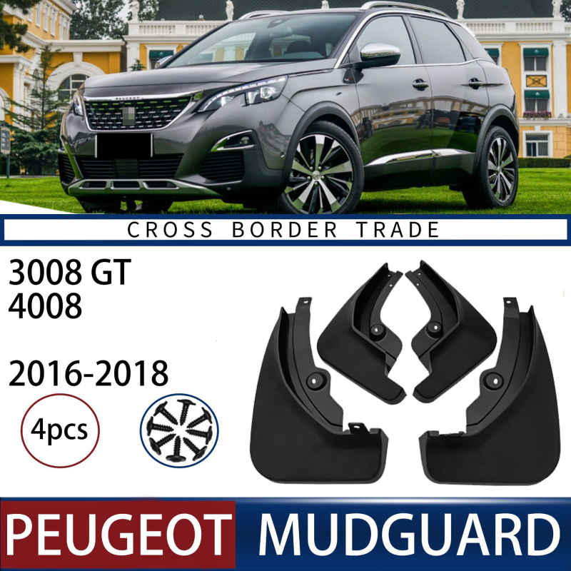 Protecție noroi pentru roți Peugeot 16-18 AT, PP plastic moale, aripă specială