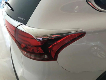 Outlander 2016 dekorativna traka za stražnje svjetlo — ABS elektroplatiranje pokrov stražnjeg svjetla