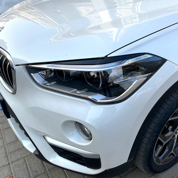 BMW X1 F48 2015+ vanjska naljepnica obrva svjetla – ABS, Stil obrva svjetla, Snažan prianjanja, Prilagodljiva izrada