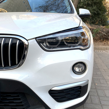 BMW X1 F48 2015+ vanjska naljepnica obrva svjetla – ABS, Stil obrva svjetla, Snažan prianjanja, Prilagodljiva izrada