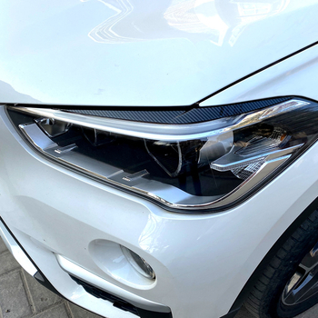 BMW X1 F48 2015+ vanjska naljepnica obrva svjetla – ABS, Stil obrva svjetla, Snažan prianjanja, Prilagodljiva izrada