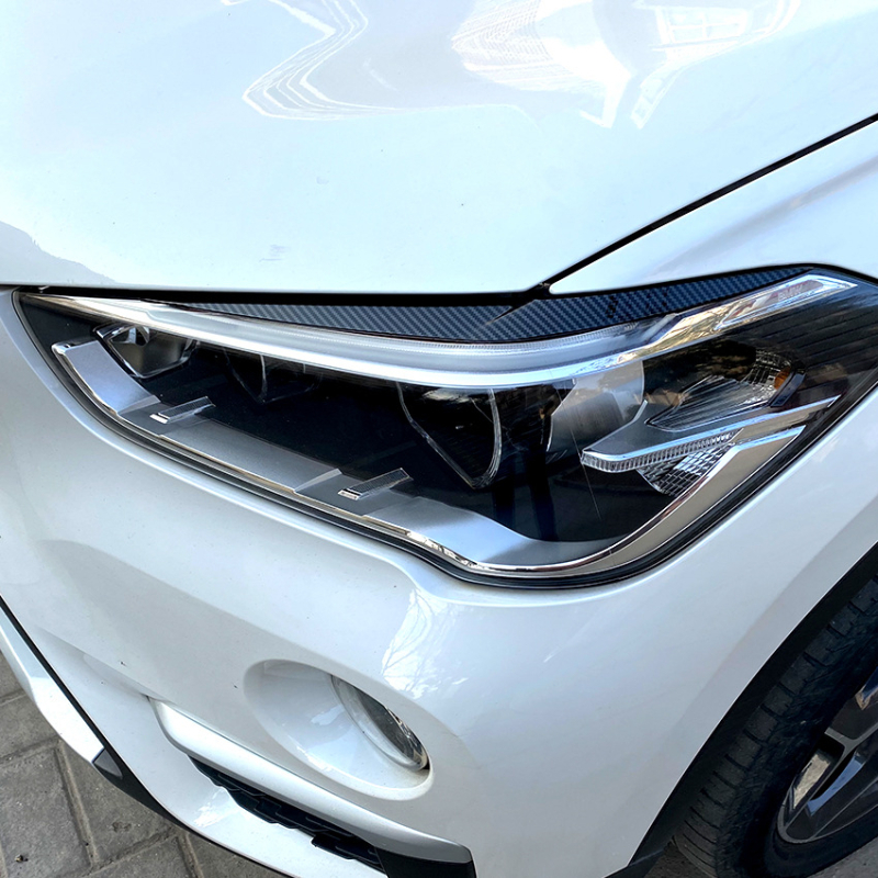 BMW X1 F48 2015+ vanjska naljepnica obrva svjetla – ABS, Stil obrva svjetla, Snažan prianjanja, Prilagodljiva izrada