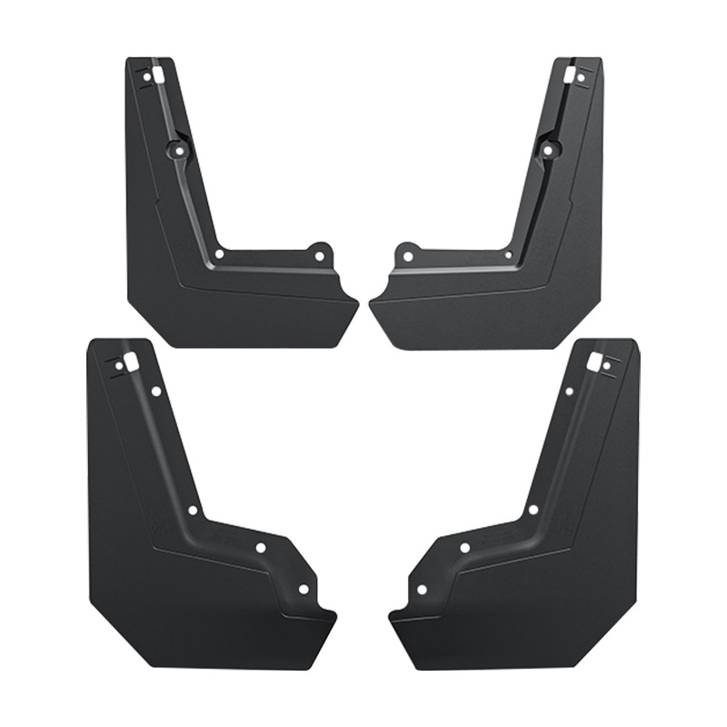 TPE sárvédő panelek a Tesla Cybertruckhez – rejtett első és hátsó keréktakarók