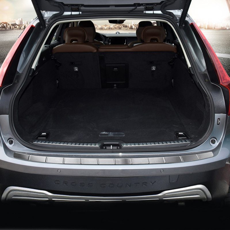 Protecție prag portbagaj Volvo V90CC — oțel inoxidabil 304, protecție prag, stil OEM