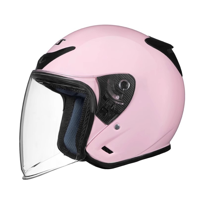 AIS Cască semiformă pentru motocicletă – ABS, Patru sezoane universal, Compatibil cu vehicule electrice, 3C certificat (ABS; Patru sezoane universal; Vehicule electrice; 3C)