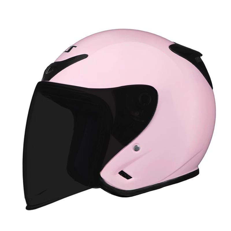 AIS Cască semiformă pentru motocicletă – ABS, Patru sezoane universal, Compatibil cu vehicule electrice, 3C certificat (ABS; Patru sezoane universal; Vehicule electrice; 3C)