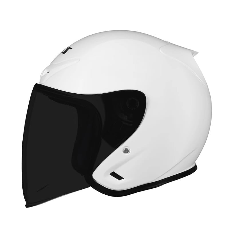 AIS Cască semiformă pentru motocicletă – ABS, Patru sezoane universal, Compatibil cu vehicule electrice, 3C certificat (ABS; Patru sezoane universal; Vehicule electrice; 3C)