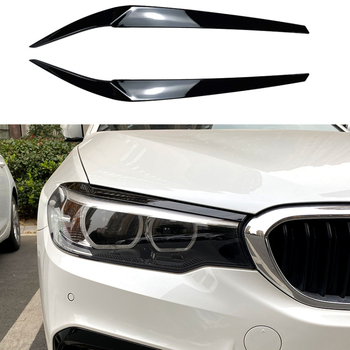 BMW G30 prednja svjetla – vanjska naljepnica karoserije, ABS materijal, karbonski uzorak, ljepilo, prilagodba