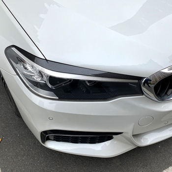 BMW G30 prednja svjetla – vanjska naljepnica karoserije, ABS materijal, karbonski uzorak, ljepilo, prilagodba