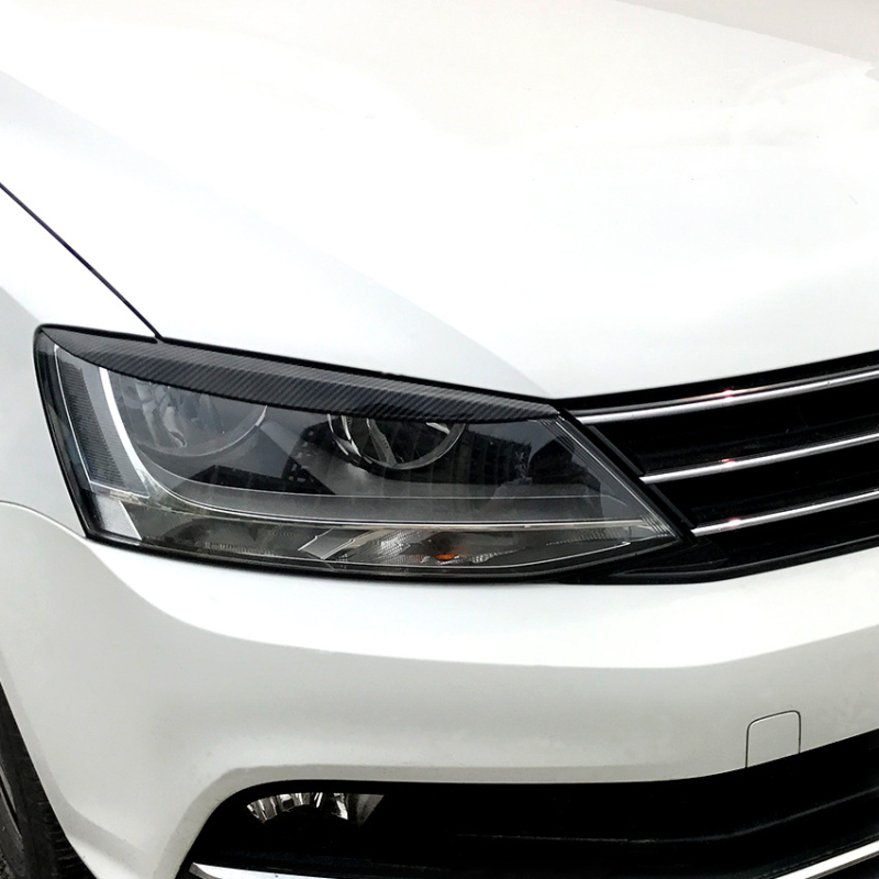 Headlight Eyebrow Sticker pentru Volkswagen Sagitar Overseas Jetta MK6 | Marcă AMP-Z | Material ABS | Personalizare Da | Modele compatibile: Volkswagen Sagitar MK6