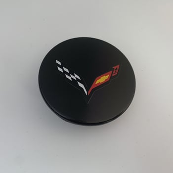 Centralna poklopca kotača za Corvette, plastika; kompatibilna s Corvette kapicama za kotače; univerzalna kompatibilnost; bez prilagodbe obrade