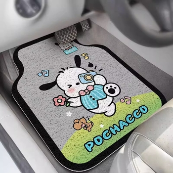 Covorașe de podea pentru mașină cu imprimeu, formă pătrată, rezistente la pete și uzură, lavabile, personalizabile