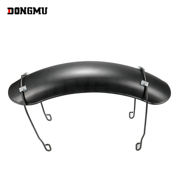 Προστατευτικό λάσπης μοτοσικλέτας για τροποποίηση, ρετρό στυλ, καθολικό εμπρός-πίσω (μοντέλο HP-DB005, υλικό: κράμα, συμβατό με Retrofit General)