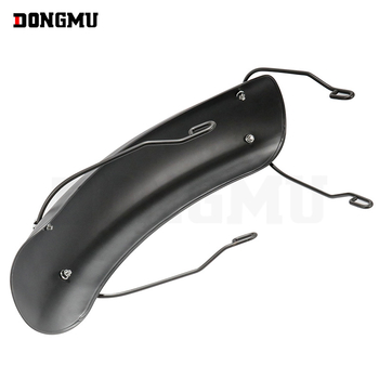 Προστατευτικό λάσπης μοτοσικλέτας για τροποποίηση, ρετρό στυλ, καθολικό εμπρός-πίσω (μοντέλο HP-DB005, υλικό: κράμα, συμβατό με Retrofit General)