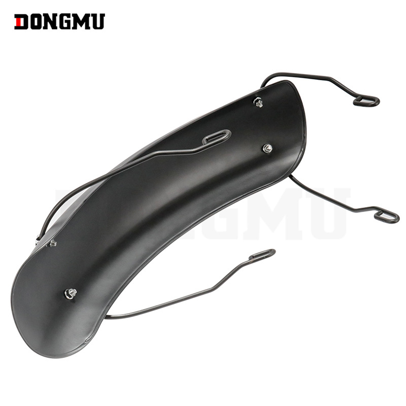 Προστατευτικό λάσπης μοτοσικλέτας για τροποποίηση, ρετρό στυλ, καθολικό εμπρός-πίσω (μοντέλο HP-DB005, υλικό: κράμα, συμβατό με Retrofit General)